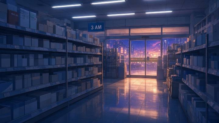 便利店凌晨