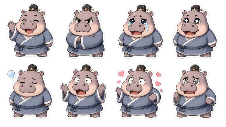 沙雕河马