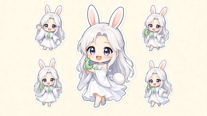 沙雕玉兔