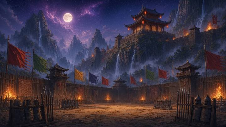 山寨夜火