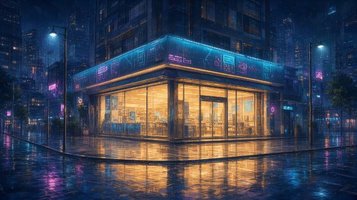 便利店街
