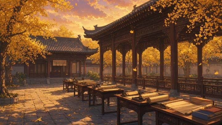 书院秋庭